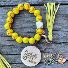 Load image into Gallery viewer, Softball Wristlet