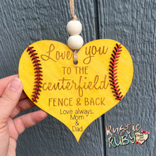 Load image into Gallery viewer, Softball Ornament