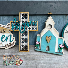 Load image into Gallery viewer, He Is Risen Tier Tray Set