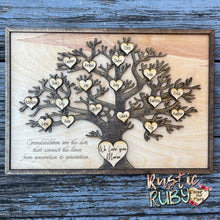 Load image into Gallery viewer, Grandchildren Rectangle Tree