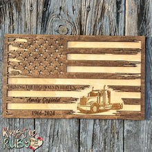 Load image into Gallery viewer, Custom Trucker Flag