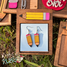 Load image into Gallery viewer, Pencil Earrings
