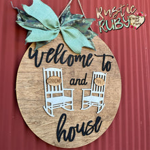 Load image into Gallery viewer, Welcome to Grandparents House Sign