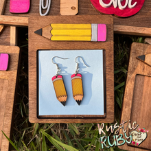 Load image into Gallery viewer, Pencil Earrings