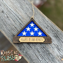 Load image into Gallery viewer, Folded Flag Ornament