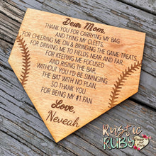Load image into Gallery viewer, Number 1 Fan Thank You Plaque