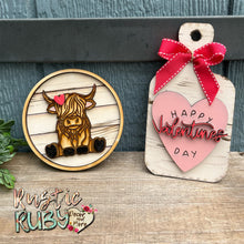 Load image into Gallery viewer, Highland Cow Sweeties Tier Tray Set