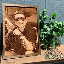 Load image into Gallery viewer, Wood Photo Engrave