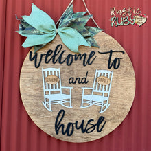 Load image into Gallery viewer, Welcome to Grandparents House Sign