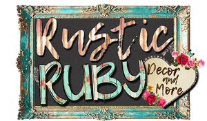Rustic Ruby Decor & More logo