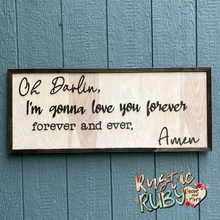 Load image into Gallery viewer, Forever and Ever, Amen Sign
