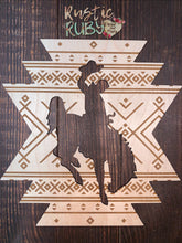 Load image into Gallery viewer, Aztec Bronco Cut Out Wall Decor