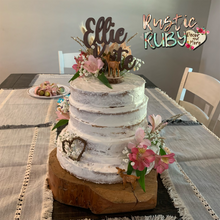 Load image into Gallery viewer, Elegant Name Cake Topper