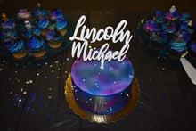 Load image into Gallery viewer, Cursive Name Cake Topper