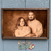 Load image into Gallery viewer, Wood Photo Engrave