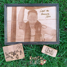 Load image into Gallery viewer, Wood Photo Engrave