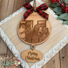 Load image into Gallery viewer, Photo Engrave Ornament