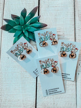 Load image into Gallery viewer, Livestock Ear Tag STUD Earrings