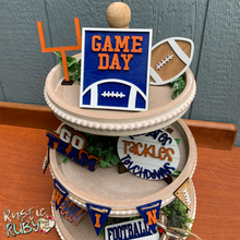 Load image into Gallery viewer, Football Game Day Tier Tray Set