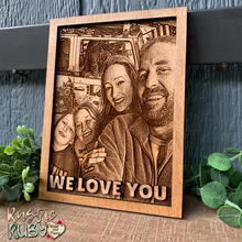 Load image into Gallery viewer, Wood Photo Engrave