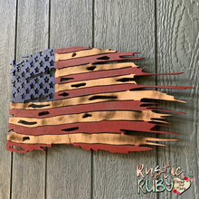Load image into Gallery viewer, Rustic Old Glory