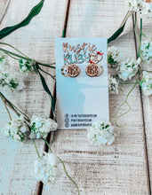 Load image into Gallery viewer, Monogram Stud Earrings