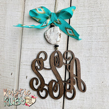 Load image into Gallery viewer, Single Stone Car Charm