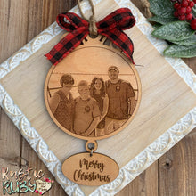 Load image into Gallery viewer, Photo Engrave Ornament