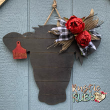 Load image into Gallery viewer, Heifer Door Hanger Black