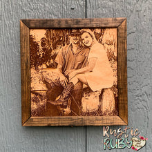 Load image into Gallery viewer, Wood Photo Engrave