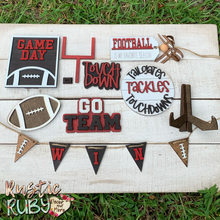Load image into Gallery viewer, Football Game Day Tier Tray Set