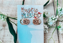 Load image into Gallery viewer, Monogram Stud Earrings