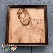 Load image into Gallery viewer, Wood Photo Engrave