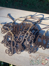 Load image into Gallery viewer, PLAIN Wooden Monogram Car Charm