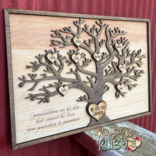 Load image into Gallery viewer, Grandchildren Rectangle Tree
