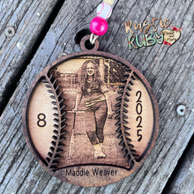 Load image into Gallery viewer, Softball / Baseball Photo Ornament
