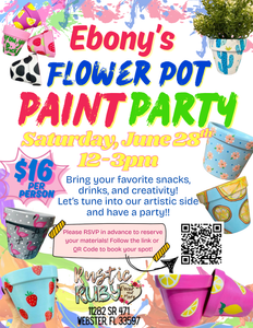 Ebony's Paint Party