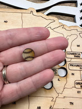 Load image into Gallery viewer, Baseball Stadium Travel Map
