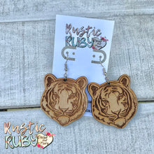 Load image into Gallery viewer, Tiger Head Earrings
