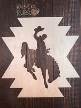 Load image into Gallery viewer, Aztec Bronco Cut Out Wall Decor
