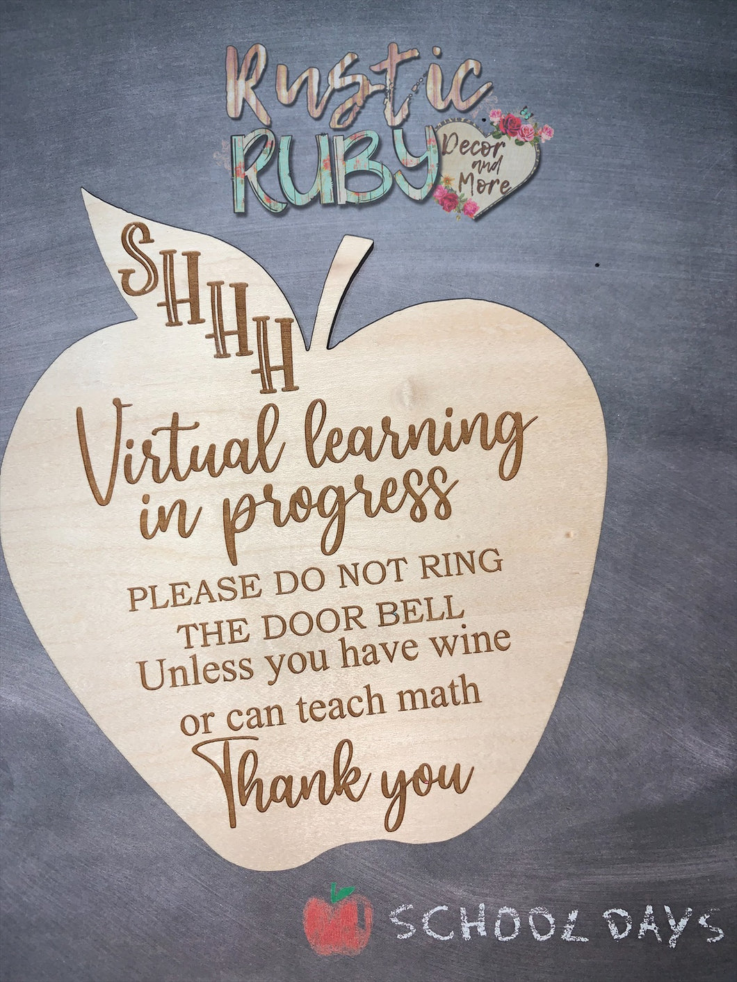 Shhh.. Virtual Learning Sign