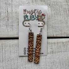 Load image into Gallery viewer, Cheetah Dangle Earrings

