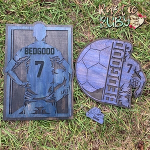 Soccer Player Plaque Series