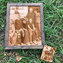Load image into Gallery viewer, Wood Photo Engrave
