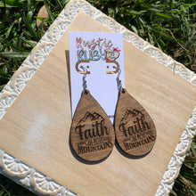 Load image into Gallery viewer, Faith Can Move Mountains Earrings
