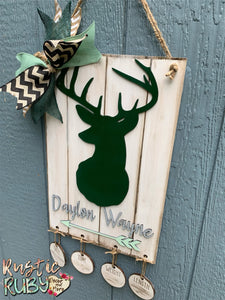 Deer Announcement Hanger