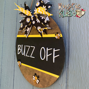Buzz Off Door Hanger