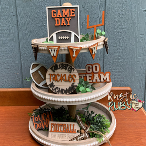 Football Game Day Tier Tray Set