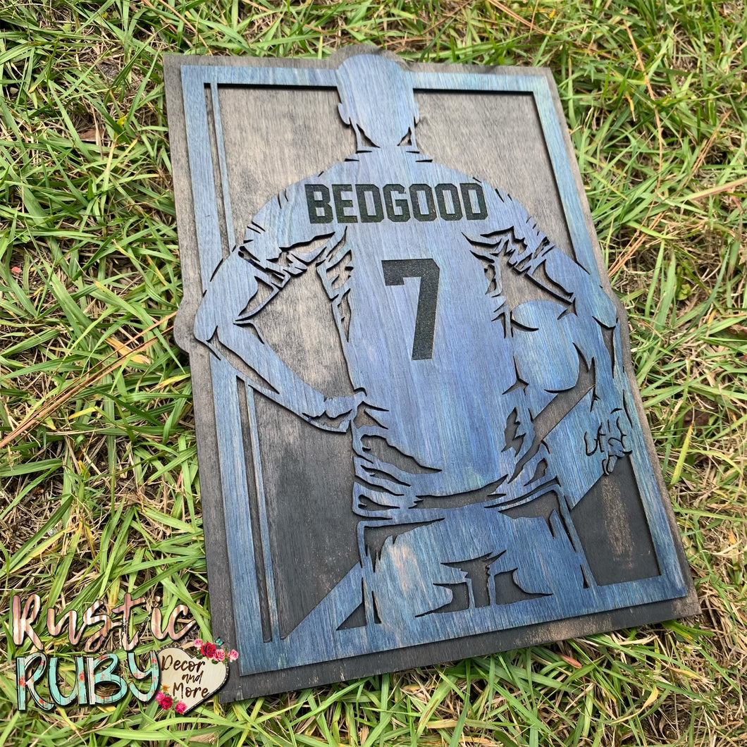 Soccer Player Plaque Series