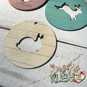 Shiplap Bunny Easter Tags